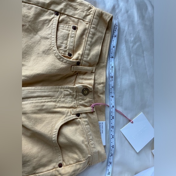 B sides lasso jean in yellow overdue NWT - Picture 7 of 7